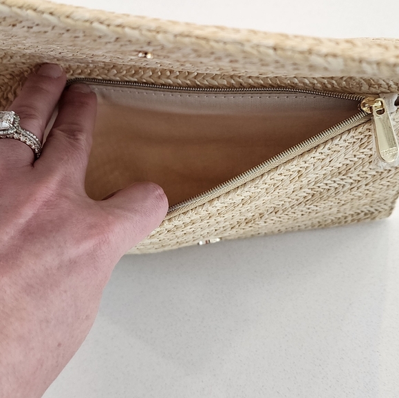 Dior clutch raffia NEW - Picture 4 of 5